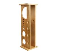 Professional Cocktail Shaker Stand | Wooden Bartender Kit Storage Rack,Large Capacity Wine Tools Stand For Cocktail Lovers