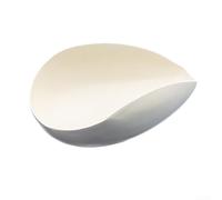 Professional Coffee Bean Display Tray in Stainless Steel Suitable for Weighing, Cupping, and Scooping Coffee Beans or Other Ingredients (white)