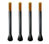 Professional Coffee Grinder Brush with Dual Heads and Aluminum Handle for Baristas