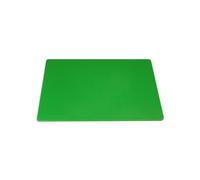 Professional Colour Coded Plastic Chopping Board 35.5 x 25.5cm / 14" (L) x 10" (W) HACCP Compliant Food Prep Cutting Board Lightweight Durable Non Slip - Green