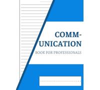 Professional Communication Book: Message Book For Office Internal Comms / Group Communication