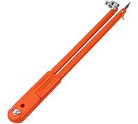 Professional Compass for Geometry, Carpenter Precision Pencil Compasses Large Diameter Adjustable Dividers Marking and Scribing Compass for Woodworking Compasses