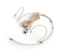 Professional Condenser Headworn Headset Microphone with 4 Pin XLR TA4F Connector for 4Pin Wireless Body-Pack Transmitter