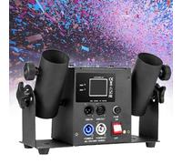 Professional Confetti Cannon Launcher Machine Electric - Portable for DJs, Weddings, Parties, Events - for Clubs, Bars, Christmas, Halloween