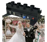 Professional Confetti Cannon Launcher Machine Electric Shooter Blower DMX/Remote for Event,Concerts,Wedding Disco Show Club Stage
