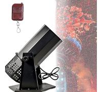 Professional confetti sprayer with remote control and adjustable angle, making it ideal for parties, weddings, nightclubs, stage performances, and Christmas
