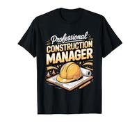Professional Construction Manager Contractor T-Shirt