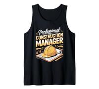 Professional Construction Manager Contractor Tank Top