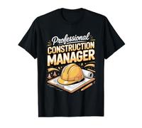 Professional Construction Manager Contractor Value Graphic T-Shirt