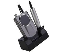 Professional Cordless Nails Buffer Machine Low Noise Electric Nails Drill With Base And Bits For Manicure Pedicure Care Ergonomic Home Manicure Tool