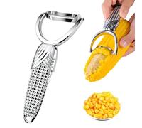 Professional Corn Peeler, Ergonomic Curved Corn-on-the-Cob Stripper，1pc