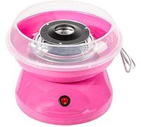 Professional Cotton Candy Floss Maker Machine, Non-Stick Plates Fairground Fun Children Adult Party Gift Home Sweet Gift Portable Candy Floss Maker (Pink)