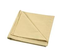 Professional Cotton Dust Sheets 12ft x 9ft - Premium Quality Heavy Duty Drop Cloths - Plain Weave Paint Protection Sheets for Decorating, Furniture & Floor Covering (1)