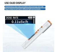 Professional Counter Nuclear Radiation Detector with Tube Sensor for Beta Gamma X-for Ray, Portable Dosimeter with Real- Alarm & for Ty