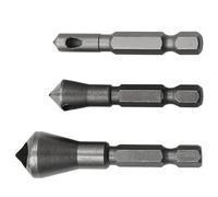 Professional Countersink Cutter With Optimized Chip Flute Design Ensures Clean Cuts On Wood And Composite Materials Double Ground Countersink Drill Bit