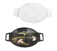 Professional Craft Mold for Unique Geometric Serving Dishes and Decorative Accessory Making Candy Serving Resin Tray Oval Shape
