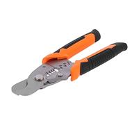 Professional Crimper Cable Cutter Stainless Steel Wire Stripper Shears with Ergonomic Handle for Electricians and DIY Enthusiasts 175mm 6.9in Length