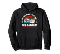 Professional Crop Duster The Legend Behind The Smell Farmer Pullover Hoodie