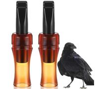 Professional Crow Call Whistle, Crow Caller to Attract Crows, Raven Crow Attractor with Realistic Bird Sounds for Hunting & Attracting Crows, Portable Imitation Luring Whistle for Beginners (1)
