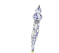 Professional Cucurbit Flutes Chinese Hulusi Gourd Cucurbit Flute C/Bb Traditional Ethnic Chinese Music Instrument With Case Easy To Learn(Blue,C)