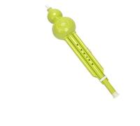 Professional Cucurbit Flutes Hulusi C B Flat Key Seven Hole Drop Resistant Resin Traditional Musical Instrument For Beginners(Green in C major)