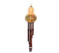 Professional Cucurbit Flutes Hulusi Professional Instrument For Beginners And Adults Featuring C Key B Push Pull Mechanism And Shockproof Design(D major)