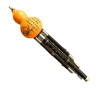 Professional Cucurbit Flutes Natural Gourd And Flauta Hulusi C/bB Key Musical Instrument Professional Detachable The Alloy Reed(C)
