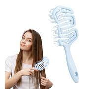 Professional Curl Vented Detangling Hair Brush for Multifunctional Curls Define Styling Bounce Brush Wet and Dry Reduces Traction with Natural Effect Unisex