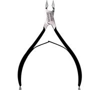Professional Cuticle Nippers Stainless Steel Cuticle Cutters and Remover -Best Nipper Scissors, Nail Care Tool for Manicure and Pedicure (Black)