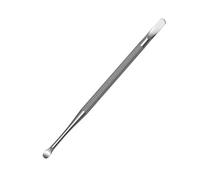 Sterling Professional Cuticle Pusher & Spoon Nail Cleaner - Dual-Sided Stainless Steel - 1-Pack