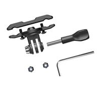 Professional Cycle Action Camera Mount Safely Reduces Motion Fog for Video Registering in All Riding Conditions Metal Mount