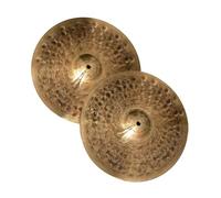 Professional Cymbals 2 Pcs Handmade Percussion Instrument Cymbal 15 Inch Hi-Hat Cymbal For Drum Kit