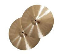 Professional Cymbals 2 Pcs Percussion Musical Instrument Handmade Cymbal 14 Inch Hi-Hat Cymbal For Drum Set