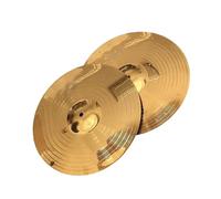 Professional Cymbals 2 Pcs Polishing Alloy Cymbals Gold Color 14''hi-hat Cymbals For Percussion Instrument Drum Set