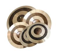 Professional Cymbals 5 Pcs Cymbals Set 14" Hi-Hat/16" Crash/18''Crash/20" Ride Cymbals With Cymbal Bag