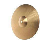Professional Cymbals Beginner Copper Alloy Drum Crash Cymbal Durable Brass Percussion Instrument Accessories (Color : 8 inches)