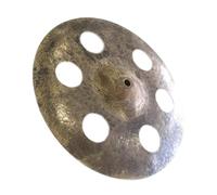 Professional Cymbals Bronze Alloy Hand Hammered Stacker Cymbal 8/9/10/12 Inch Splash Cymbals For Drummer (Color : 12 inch)