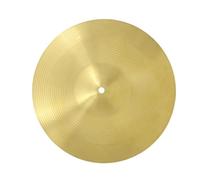 Professional Cymbals Golden Cymbals 8/10/12/14/16/18/20 Inch Percussion Instrument Jazz Drum Accessories (Color : 10 Inch) (16 Inch)