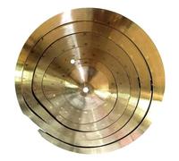 Professional Cymbals Handmade Bronze Alloy Effect Cymbal 12" Spiral Cymbal For Percussion Instrument Drum Set