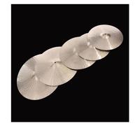 Professional Cymbals Handmade Cymbal 5 Pieces Of 14'' Hihat /16'' Crash /18'' Crash /20'' Ride Drum Set Cymbals