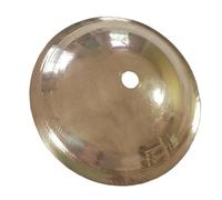 Professional Cymbals Handmade Percussion Instrument Cymbal Gold Color Polished Surface 6 Inch Bell Cymbals