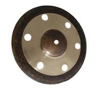 Professional Cymbals Handmade Stacker Cymbal 8/9/10/12 Inch Splash Cymbal With Holes Cymbal For Percussion Drum Set (Color : 9 inch)