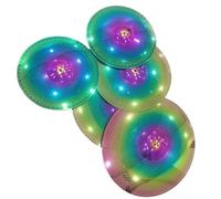 Professional Cymbals Low Volume Cymbals Set Colorful Mute Cymbal 5 Pieces Of 14'' Hi-hat /16'' Crash/18'' Crash/20'' Ride Cymbal
