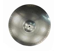 Professional Cymbals Low Volume Drum Cymbals 12 Inch Splash Cymbals Silver Silent Mute Cymbal For Practice