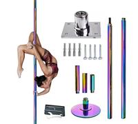 Professional Dance Pole with Fixed Plate for Studio and Gym Use