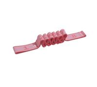 Professional Dance Training Resistance Band with 8/10/12 Loops, Multi-Size Stretch Band for Yoga & Latin, Wide Design(Pink Red 8 loop)