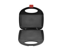 Professional Deep Toasting Sandwich Maker, Non-Stick Panini Press with Locking Latch and Indicator Lights - 2-Slice Grill for Crispy Panini, Toasties/Waffles(Steak)