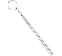 Professional Dental Mirror, Stainless Steel Tooth Inspection Tool with Handle, for Teeth Cleaning and Examination