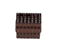 Professional Desk Calendar Roller Stamp with Clear Number Imprints for Contract Files Sustainable Offices Accessory Calendar Stamp