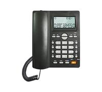 Professional Desktop Telephone with Call Display Capability and 20cm Desk Phone Not Need Battery for Small Space Fixed Line Phone with LCD